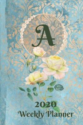 Book cover for Plan On It 2020 Weekly Calendar Planner 15 Month Pocket Appointment Notebook - Monogram Letter A