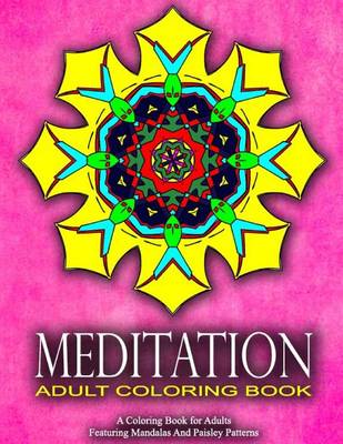 Book cover for MEDITATION ADULT COLORING BOOKS - Vol.20