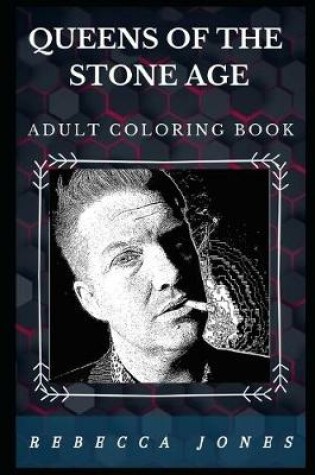 Cover of Queens of the Stone Age Adult Coloring Book
