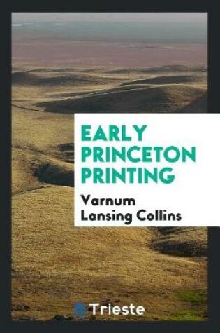 Cover of Early Princeton Printing