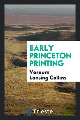 Book cover for Early Princeton Printing