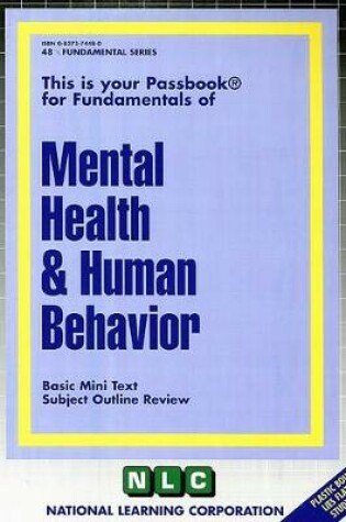 Cover of MENTAL HEALTH & HUMAN BEHAVIOR