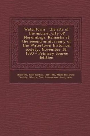 Cover of Watertown