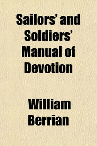 Cover of Sailors' and Soldiers' Manual of Devotion