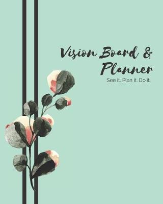 Book cover for Vision Board & Planner