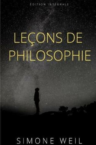Cover of Lecons de Philosophie
