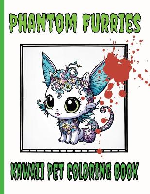 Book cover for Creepy Adult Coloring Fun, Phantom Furries