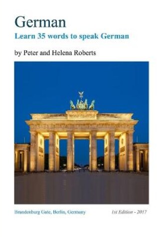 Cover of German - Learn 35 Words to Speak German