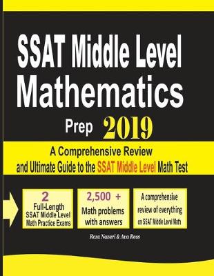 Book cover for SSAT Middle Level Mathematics Prep 2019