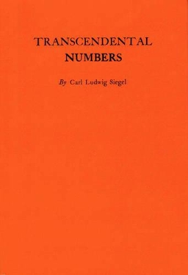 Book cover for Transcendental Numbers. (AM-16)