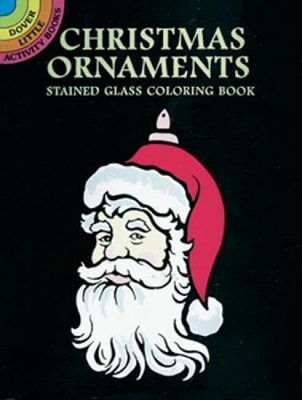 Cover of Christmas Ornaments Stained Glass Coloring Book