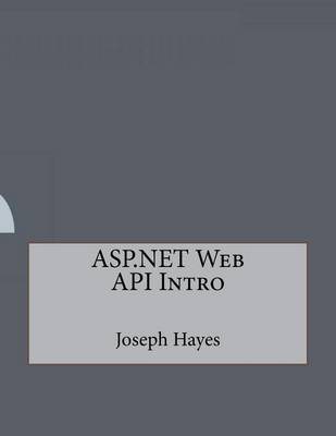 Book cover for ASP.Net Web API Intro