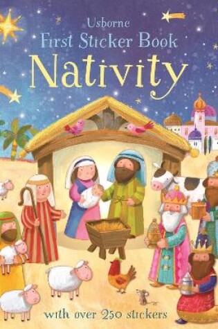 Cover of First Sticker Book Nativity