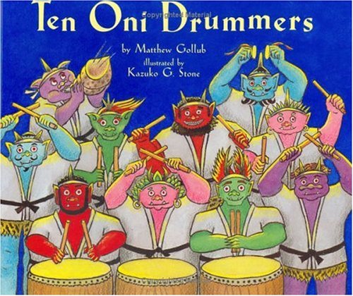 Book cover for Ten Oni Drummers