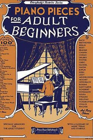 Cover of Piano Pieces For Adult Beginners