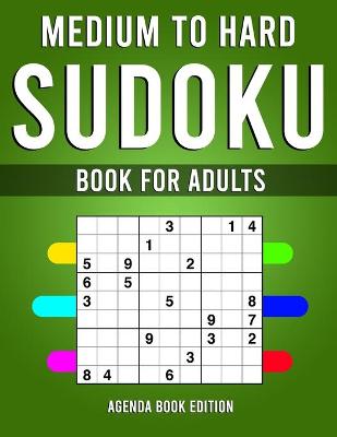 Book cover for Medium to Hard Sudoku Books for Adults