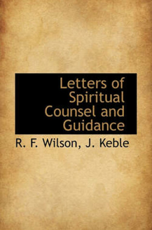 Cover of Letters of Spiritual Counsel and Guidance