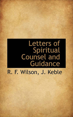 Book cover for Letters of Spiritual Counsel and Guidance