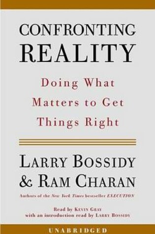 Cover of Confronting Reality