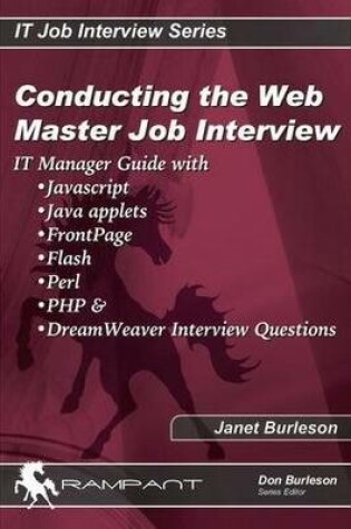 Cover of Conducting the Webmaster Job Interview