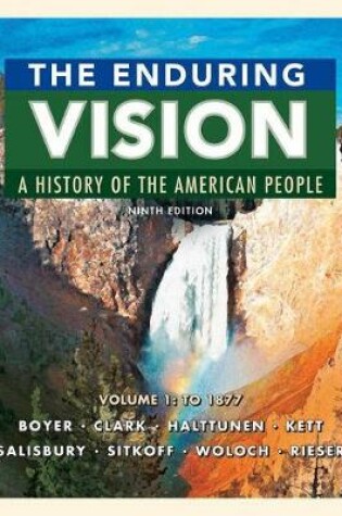 Cover of Mindtap History, 1 Term (6 Months) Printed Access Card for Boyer/Clark/Halttunen/Kett/Salisbury/Sitkoff/Woloch/Rieser's the Enduring Vision: A History of the American People, Volume I: To 1877, 9th