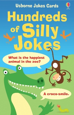 Book cover for Hundreds of Silly Jokes Cards