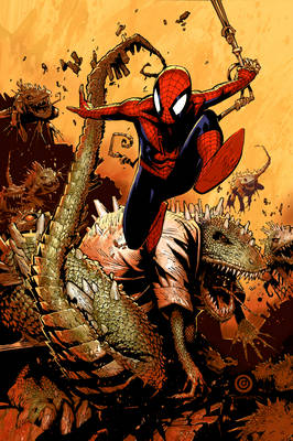 Book cover for Spider-man: The Gauntlet Volume 5 - Lizard