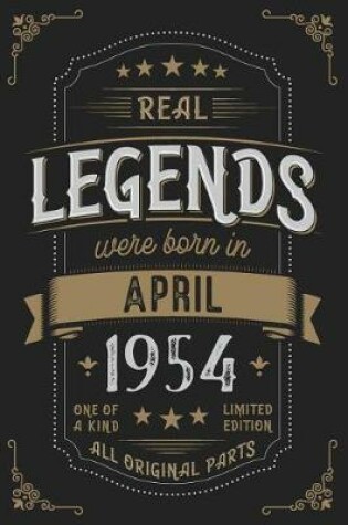 Cover of Real Legendes were born in April 1954