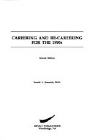 Cover of Careering and RE-Careering for the 1990s