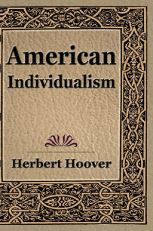 Cover of American Individualism