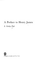 Cover of A Preface to Henry James