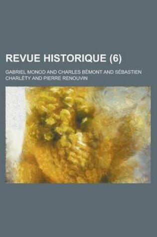 Cover of Revue Historique (6)