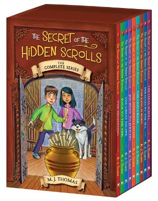 Book cover for Secret of the Hidden Scrolls: The Complete Series