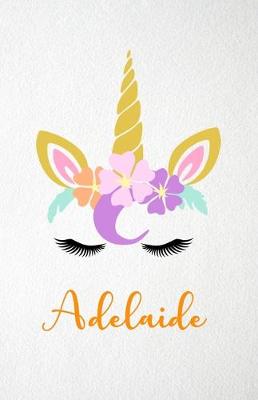 Book cover for Adelaide A5 Lined Notebook 110 Pages