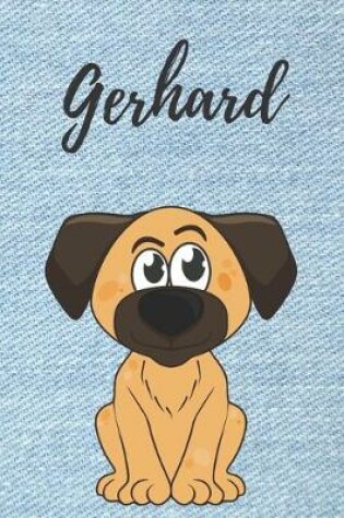 Cover of Gerhard Notizbuch Hunde / Malbuch / Kritzelbuch / Tagebuch / Journal / DIN A5 / Geschenke