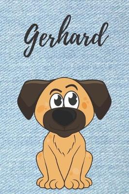 Book cover for Gerhard Notizbuch Hunde / Malbuch / Kritzelbuch / Tagebuch / Journal / DIN A5 / Geschenke