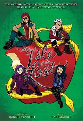 Book cover for The Isle of the Lost: The Graphic Novel