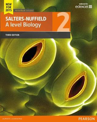 Cover of Salters-Nuffield A level Biology Student Book 2 + ActiveBook