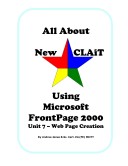 Book cover for All About New CLAiT Using Microsoft FrontPage 2000