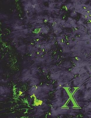 Book cover for X