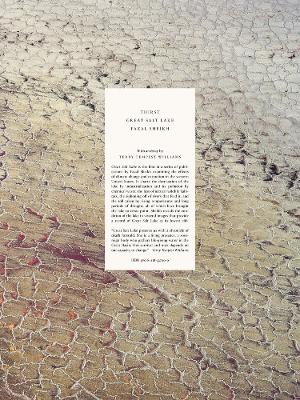 Book cover for Fazal Sheikh - Thirst - Great Salt lake