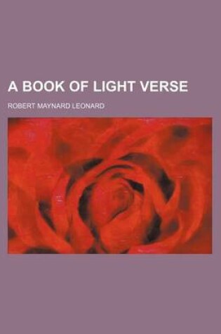 Cover of A Book of Light Verse