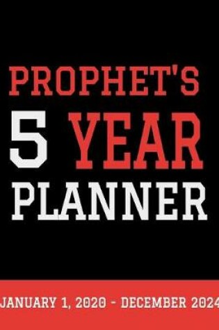 Cover of Prophet's 5 Year Planner