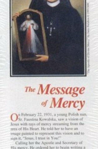 Cover of Message of Mercy (Pamphlet, 100 Pac
