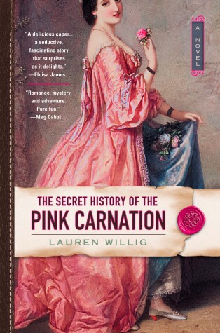 Book cover for The Secret History of the Pink Carnation