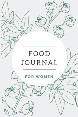 Book cover for Food journal FOR WOMEN
