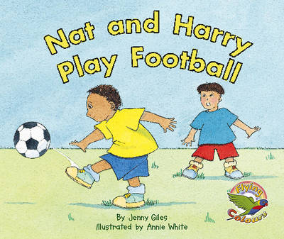 Book cover for Nat and Harry Play Football