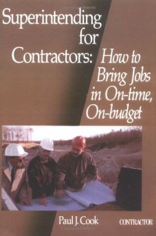 Cover of Superintending for Contractors