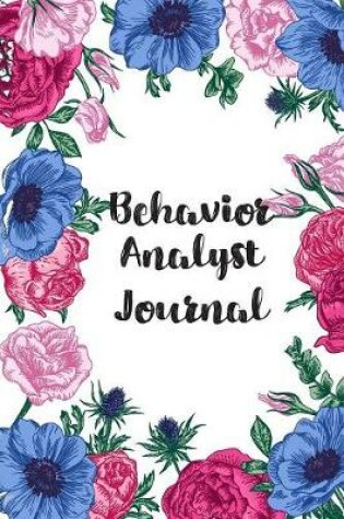 Cover of Behavior Analyst Journal