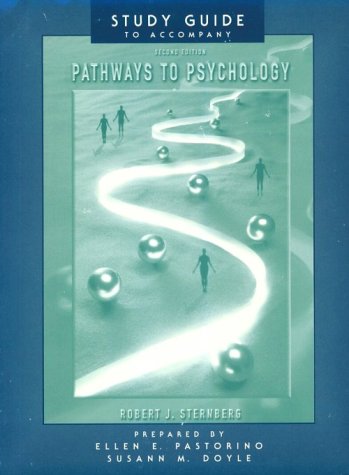 Book cover for Study Guide for Sternberg's Pathways to Psychology, 2nd